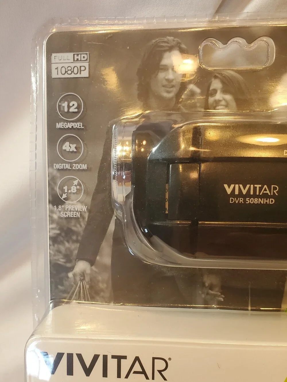 Vivitar DVR508NHD Full HD 1080p Black Camcorder 12MP 4x Zoom 1.8